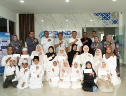 Wujud Kepedulian Sosial, Pelindo dan PJM Gelar Doa Bersama dan Santunan Anak Yatim di Samarinda