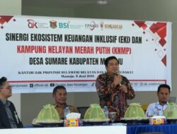 OJK Sulsel Sulbar Perkuat Inklusi Keuangan dan Pemberdayaan Ekonomi Masyarakat Pesisir di Desa Sumare