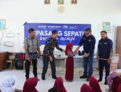Bosowa Salurkan 295 Pasang Sepatu di Sulsel dan Sulteng