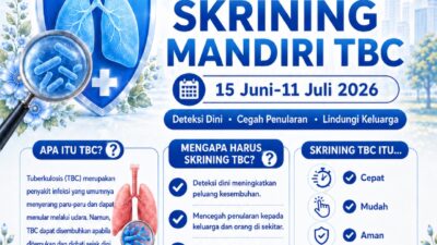 HKG PKK ke-54 dan 46 Tahun Dekranas Dorong Partisipasi Masyarakat dalam Skrining Mandiri TBC