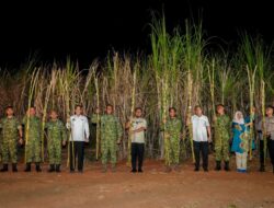 Gubernur Sulsel Hadiri Panen Raya Tebu Bersama TNI, Tegaskan Dukungan pada Program Presiden Prabowo