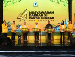 Hadiri Musda XI Golkar Sulsel, Gubernur Andi Sudirman Apresiasi Dukungan Fraksi Golkar untuk Pembangunan Daerah