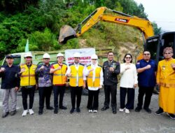 Gubernur Sulsel Ground Breaking Ruas Rantepao-Pangala-Baruppu, Minta Dukungan Masyarakat