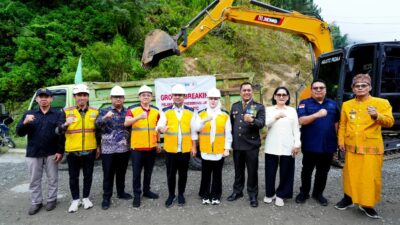 Gubernur Sulsel Ground Breaking Ruas Rantepao-Pangala-Baruppu, Minta Dukungan Masyarakat
