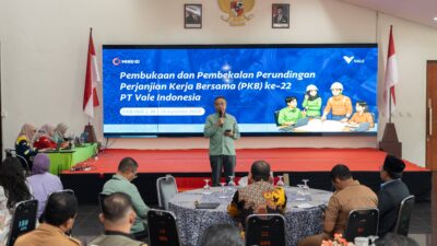 Dorong Hubungan Industrial yang Harmonis, Strategis dan Berkeadilan, PT Vale Persiapkan Perundingan PKB ke-22