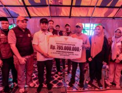 Gubernur Andi Sudirman Kunjungi Pengungsi Kebakaran di Tallo, Salurkan Bantuan Rp795 Juta
