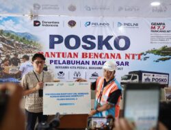Pelindo–Pelni Kirim Bantuan untuk Korban Gempa NTT