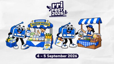 RRI Fest 2026 Makassar Hadirkan Gerakan Pangan Murah dan Bazaar UMKM