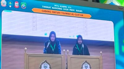 14 Tim Tampil di Babak Penyisihan Haflah Tilawah MTQ VIII KORPRI Nasional 2026