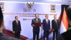 Perkuat Organisasi, OJK Lantik Pejabat Baru