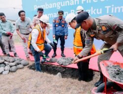Bangun Fire Shelter Pertama di Kecamatan Bungku Timur, PT Vale Dorong Kesiapsiagaan Darurat Kebakaran