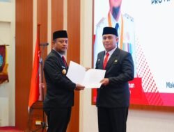 Gubernur Andi Sudirman Lantik Andi Winarno Eka Putra sebagai Pj Sekda Provinsi Sulsel