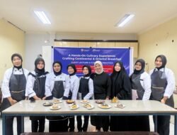 Prodi Perhotelan Poltekbos Hadirkan Chef Hotel Melia Makassar, Mahasiswa Praktik Kuliner Internasional