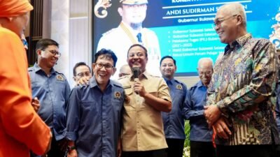 Gubernur Andi Sudirman Hadiri Pelantikan Pengurus PWI Sulsel 2026–2031, Dorong Pers Jadi Mitra Pembangunan