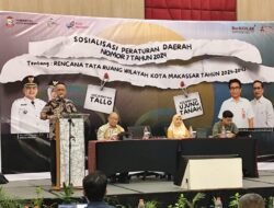 Distaru Makassar dan Kementerian Agraria dan Tata Ruang/Badan Pertanahan Nasional )  sosialisasi Rencana Tata Ruang Wilayah (RTRW) Kota Makassar  di wilayah Kecamatan Tallo dan Kecamatan Ujung Tanah